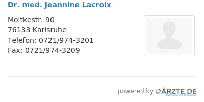 Dr med jeannine lacroix