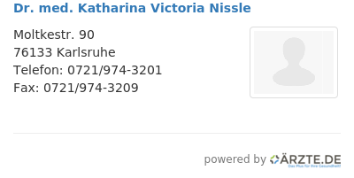 Dr med katharina victoria nissle