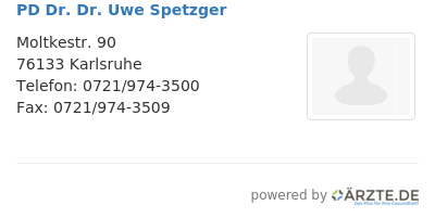 Pd dr dr uwe spetzger