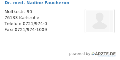 Dr med nadine faucheron