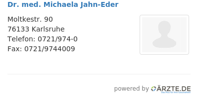 Dr med michaela jahn eder