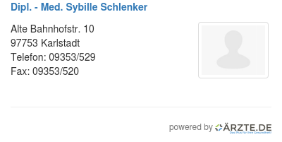 Dipl med sybille schlenker