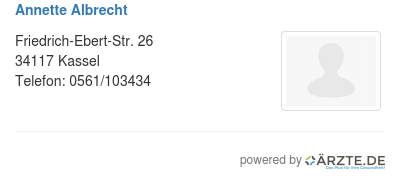 Annette albrecht 549600