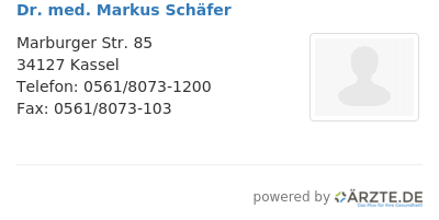 Dr med markus schaefer 643813