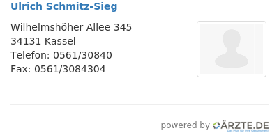 Ulrich schmitz sieg