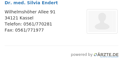 Dr med silvia endert