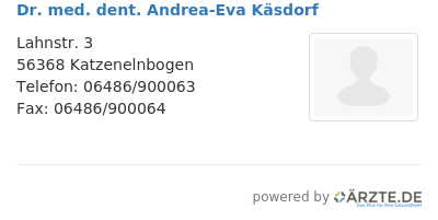 Dr med dent andrea eva kaesdorf