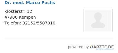 Dr med marco fuchs 575125