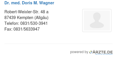 Dr med doris m wagner