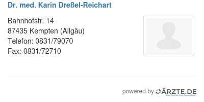 Dr med karin dressel reichart