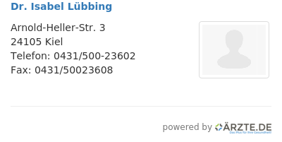 Dr isabel luebbing
