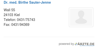 Dr med birthe sauter jenne