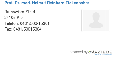 Prof dr med helmut reinhard fickenscher 272687
