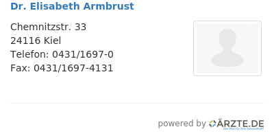 Dr elisabeth armbrust