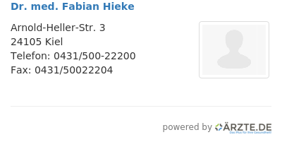 Dr med fabian hieke