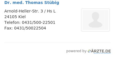 Dr med thomas stuebig