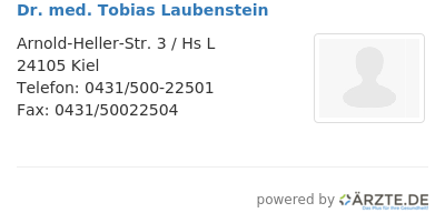 Dr med tobias laubenstein