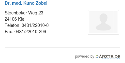 Dr med kuno zobel