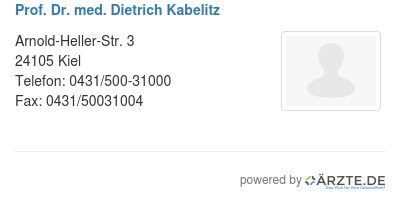 Prof dr med dietrich kabelitz
