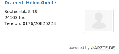 Dr med helen guhde