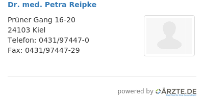 Dr med petra reipke