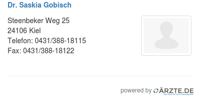 Dr saskia gobisch