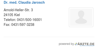 Dr med claudia jarosch 474831
