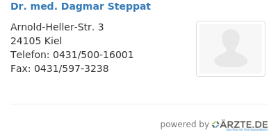 Dr med dagmar steppat