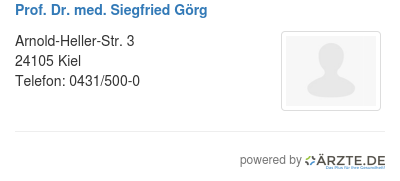 Prof dr med siegfried goerg 310737