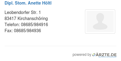 Dipl stom anette hoeltl