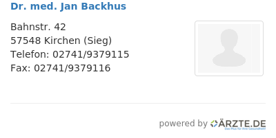 Dr med jan backhus ef614c6e 9ab7 4be8 84e9 e95a1d0dc33b