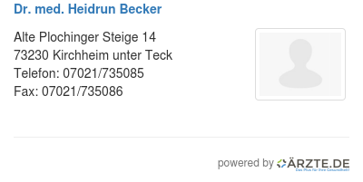 Dr med heidrun becker 253982