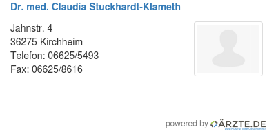 Dr med claudia stuckhardt klameth