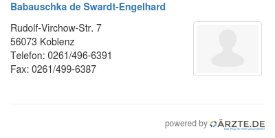 Babauschka de swardt engelhard