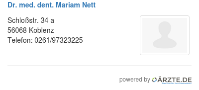 Dr med dent mariam nett