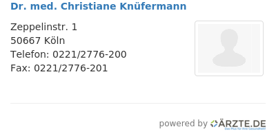 Dr med christiane knuefermann 556881