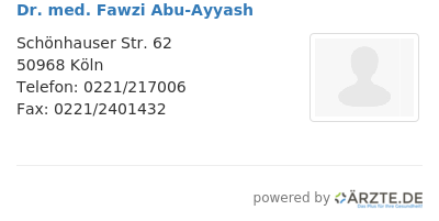 Dr med fawzi abu ayyash