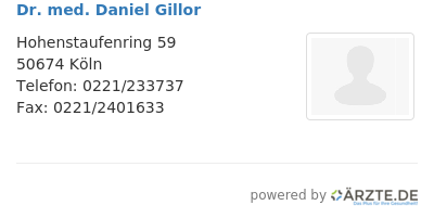 Dr med daniel gillor 486779