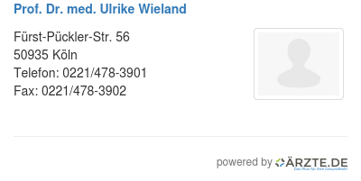 Prof dr med ulrike wieland