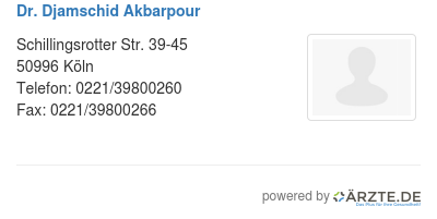 Dr djamschid akbarpour