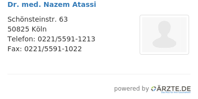 Dr med nazem atassi