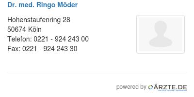 Dr med ringo moeder