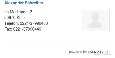 Alexander schreiber 500321