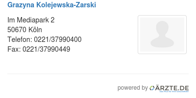 Grazyna kolejewska zarski