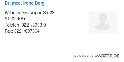 Dr med irene berg