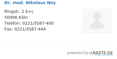 Dr med nikolaus ney 511838