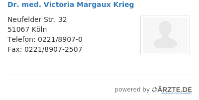 Dr med victoria margaux krieg