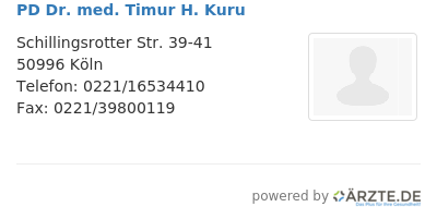 Pd dr med timur h kuru 650054