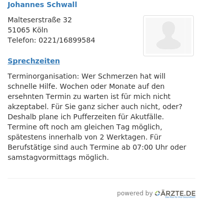 Johannes schwall