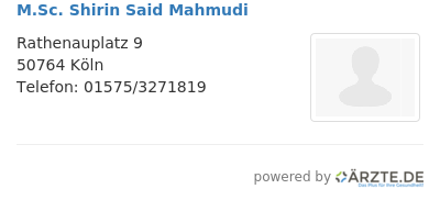 M sc shirin said mahmudi